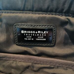 Briggs & Riley Charcoal Travel Bag